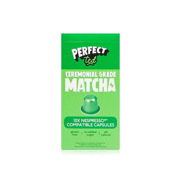 PerfectTed Matcha Pods Original 10 Capsules 15g