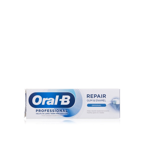 Oral B gum and enamel repair original toothpaste 75ml price in UAE