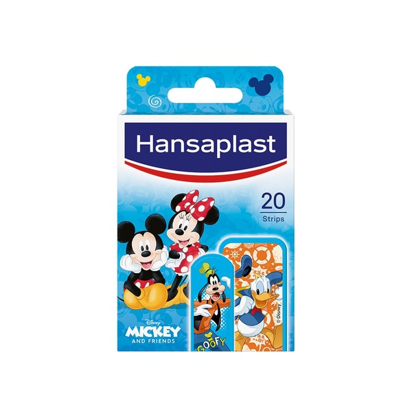 Hansaplast Kids Water-Resistant Disney Mickey Plasters x20