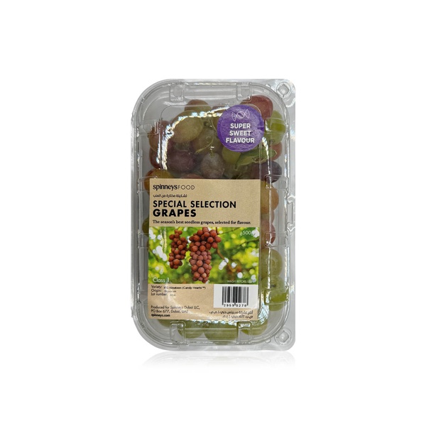 Spinneysfood Super Sweet Flavour Special Selection Grapes 500g