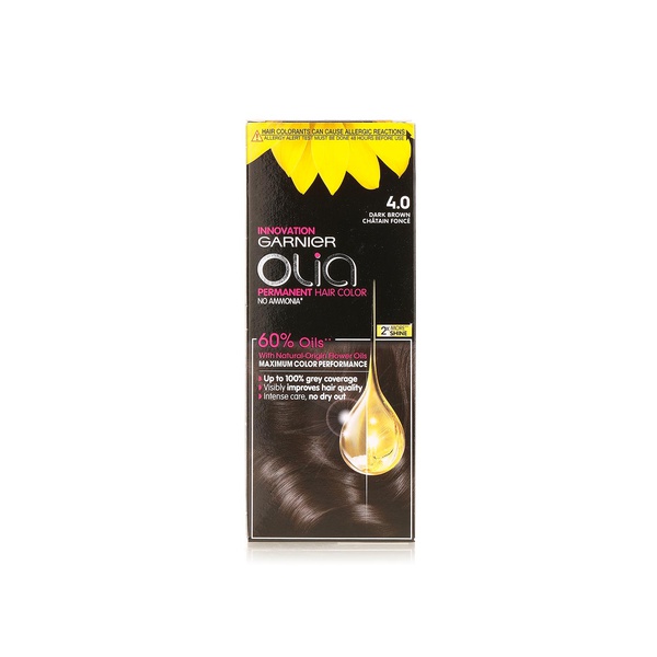 اشتري Olia permanent hair colour 4.0 dark brown في الامارات