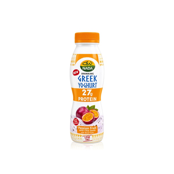 Nada Drinking Greek Yoghurt Passion Fruit with Chia Seeds 330ml