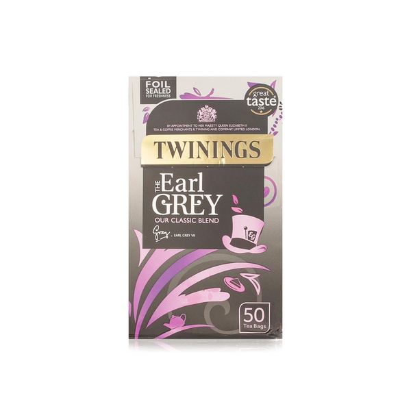 Buy Twinings Earl Grey tea bags 125g in UAE