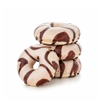White Chocolate Drizzle Donuts 4 x 75g