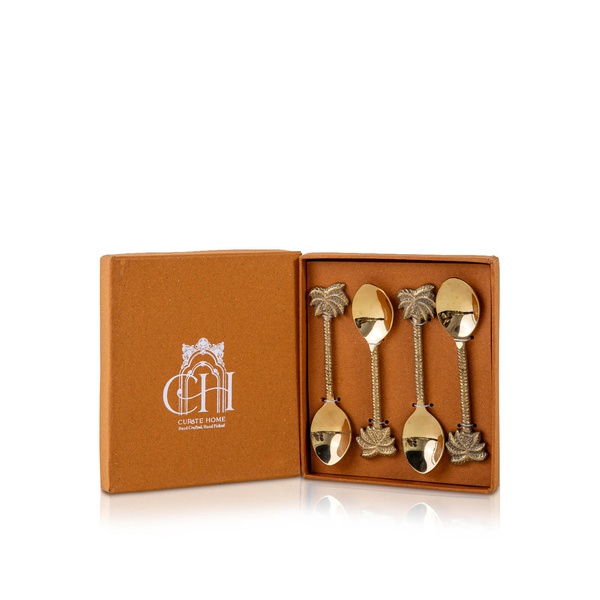 Curate Home Palm Dessert Spoons x 4