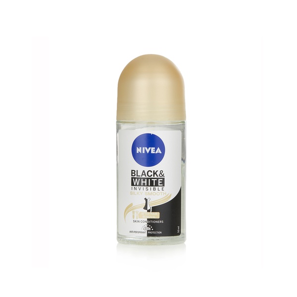 Nivea Black & White Silky Smooth Roll On Deodorant 50ml