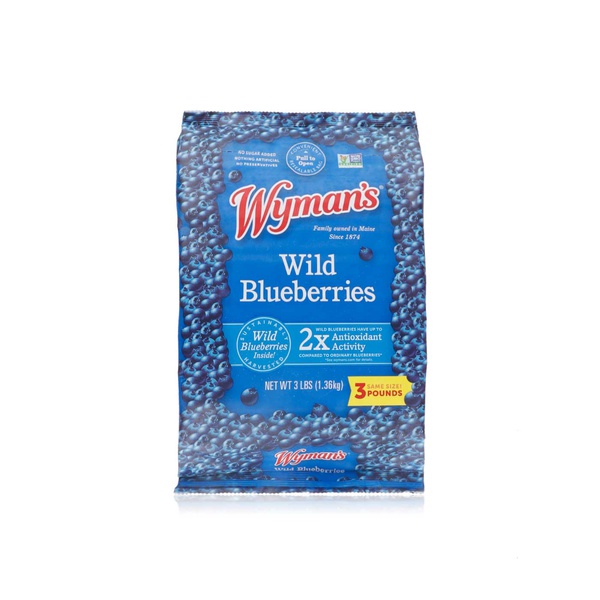 Wyman's Frozen Wild Blueberries 1.36Kg