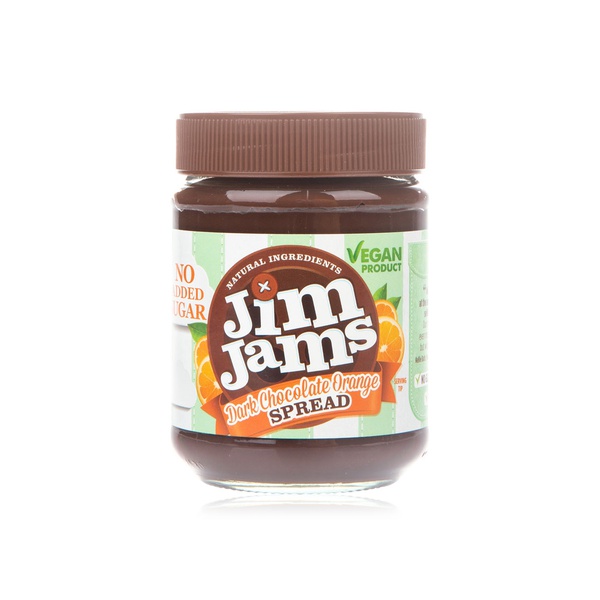 اشتري Jim Jams vegan chocolate orange spread 330g في الامارات