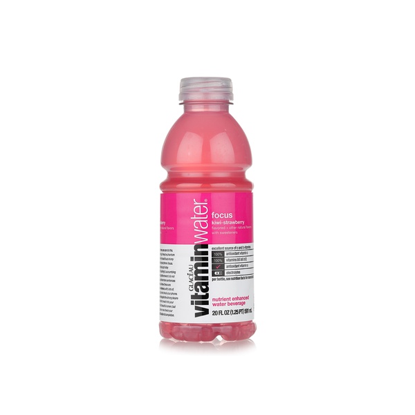 Vitamin Water Focus Kiwi and Strawberry Flavour 591ml