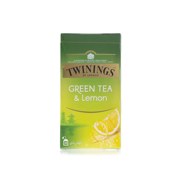 Twinings Goldline Green Tea and Lemon 25s 50g