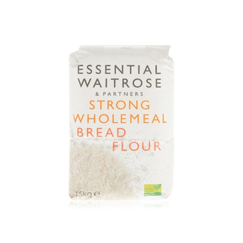 Waitrose Essential Strong Wholemeal Bread Flour 1.5kg