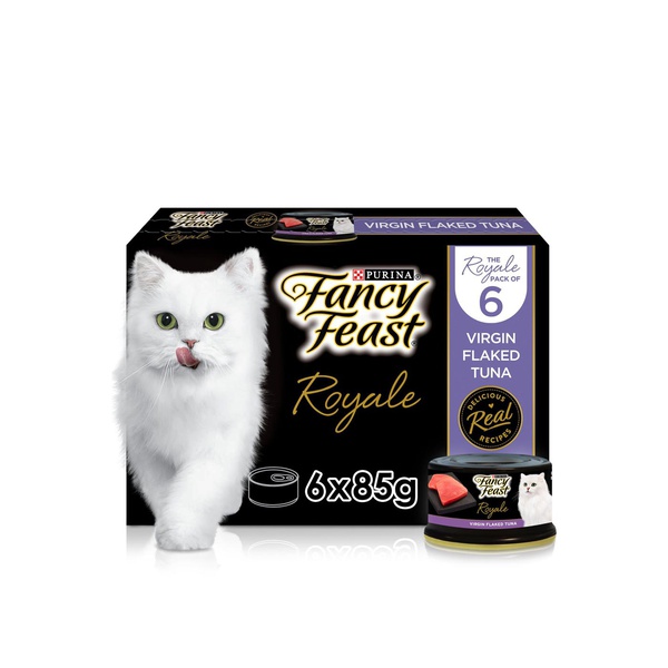 Fancy Feast Virgin Tuna Cat Food 6x85g