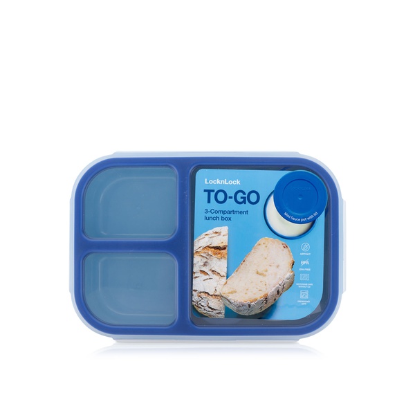 Lock & Lock To Go Lunch Box Blue 980ml