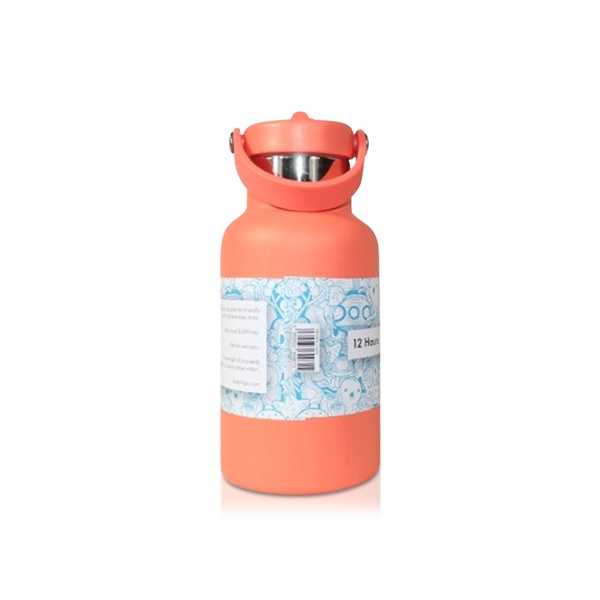 Moya Seashell Insulated and Sustainable Water Bottle Coral 350ml