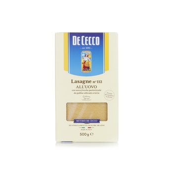 De Cecco Egg Lasagne 500g