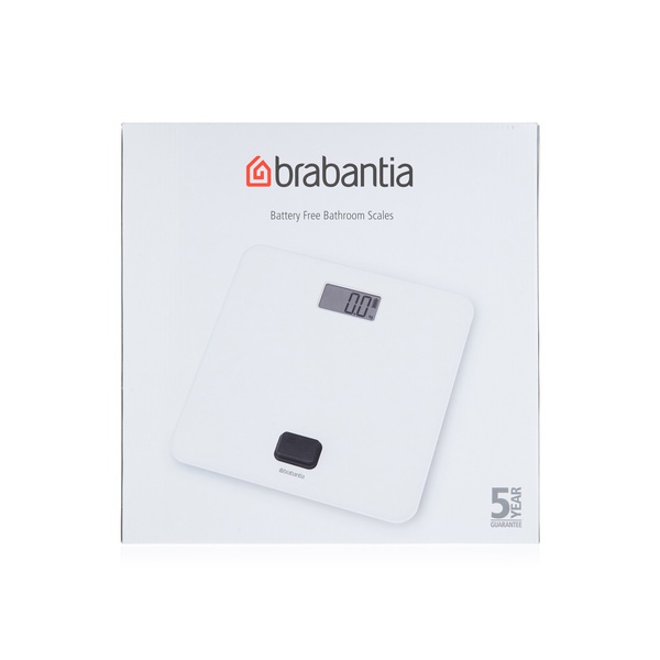 اشتري Brabantia battery free bathroom scale white في الامارات