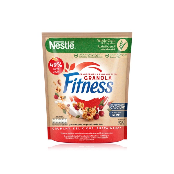 Nestle Fitness Granola Cranberry & Oats 450g