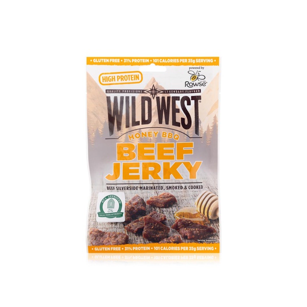 اشتري Wild West beef jerky honey BBQ 70g في الامارات