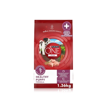 Purina One Healthy Puppy Formula Dry Dog Food 1.36kg