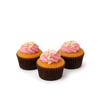 Spinneysfood Mini Strawberry Milkshake Cupcakes x 12 300g