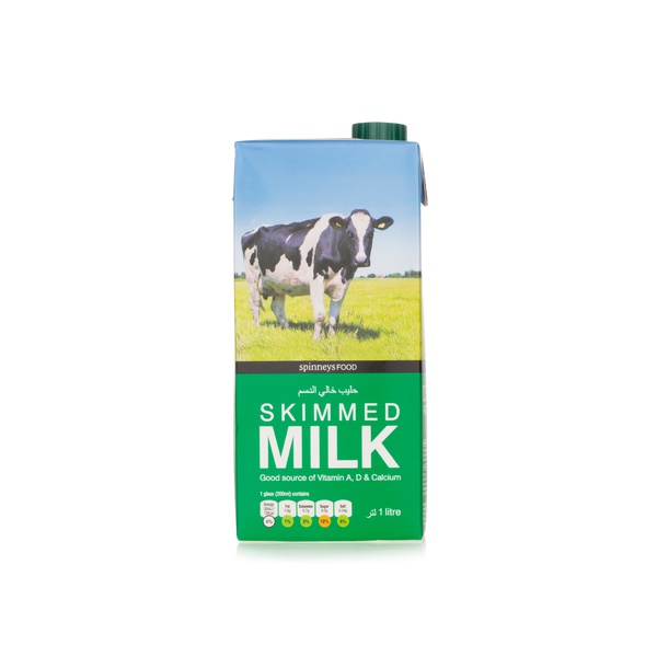 Spinneysfood Uht Skimmed Milk 1 litre