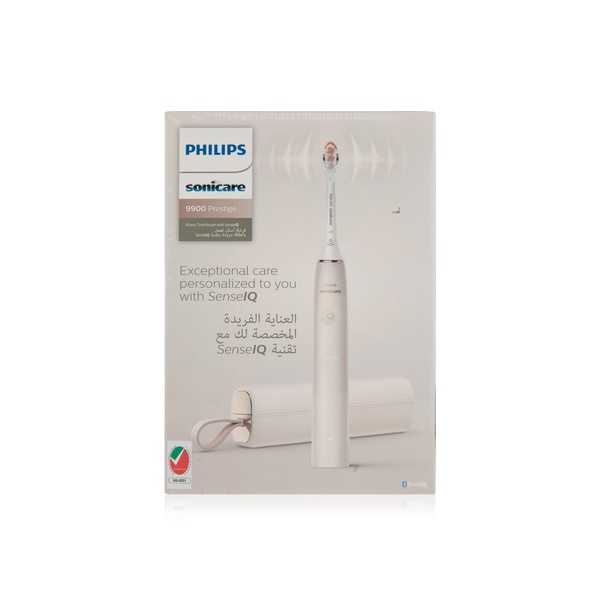اشتري Philips Sonicare 9900 prestige white power toothbrush with senseIQ في الامارات