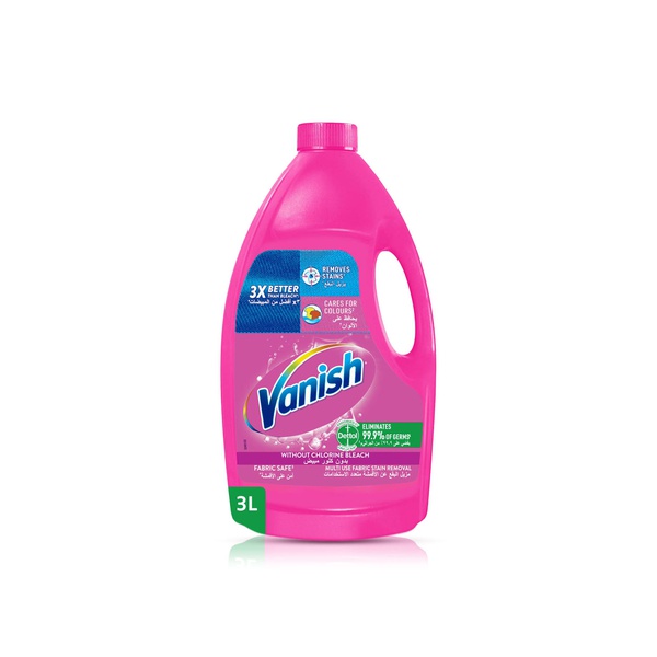 Vanish Liquid Fabric Stain Remover for Coloured & White Clothes 3L