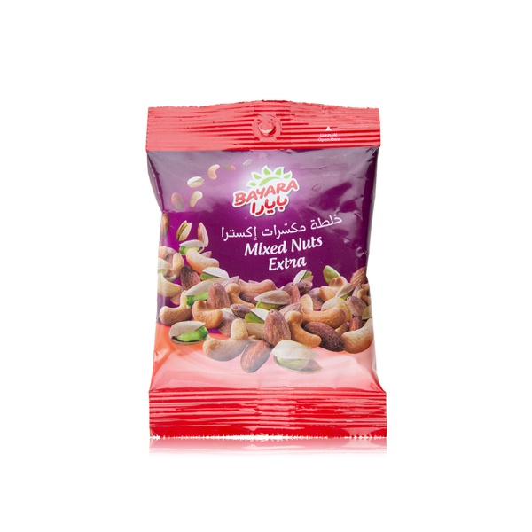 Buy Bayara mixed nuts extra 30g in UAE