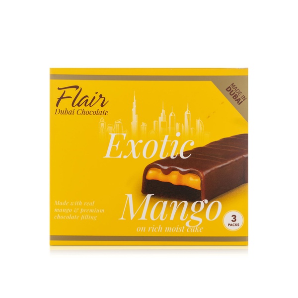 Flair Exotic Mango Chocolate Cake Bar 72g