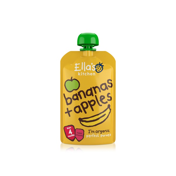 Ella's Kitchen Organic Apples & Bananas 4+ Months 120g