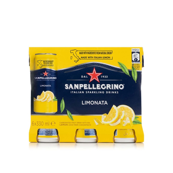 San Pellegrino Limonata 330ml x 6