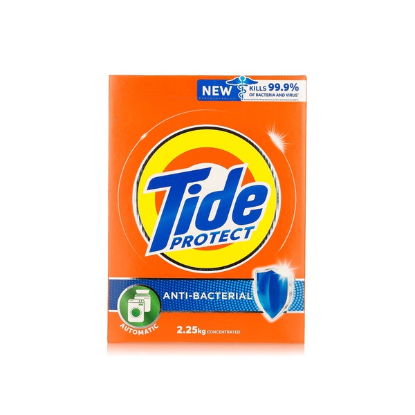 Buy Tide Protect automatic antibacterial laundry powder 2.25kg in UAE