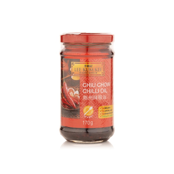 Buy Lee Kum Kee chiu chow chilli oil 170g in UAE