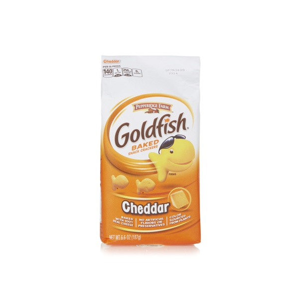 Pepperidge Farm Goldfish Cheddar Crackers 187g - Spinneys UAE