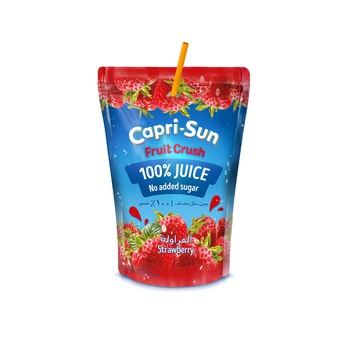 Capri-Sun Strawberry Fruit Crush Juice 200ml