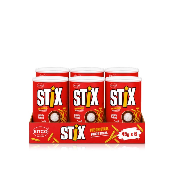 Kitco Stix Lightly Salted 45g x 6