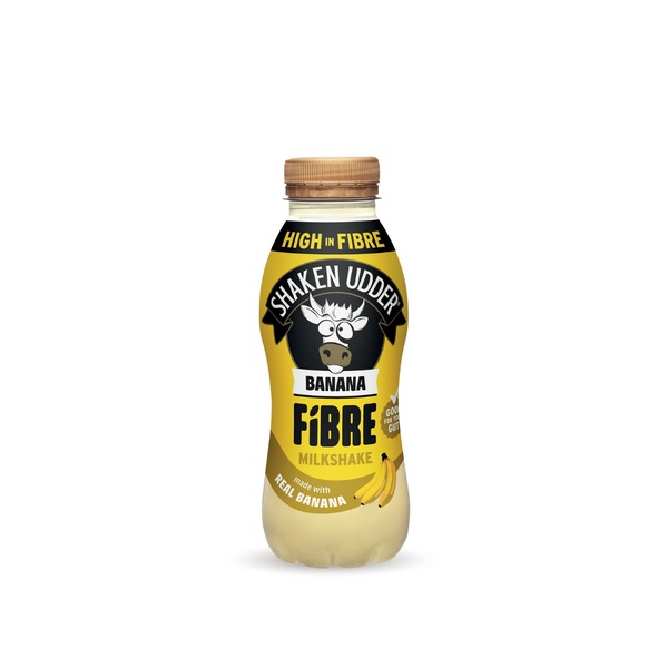 Shaken Udder Fibre Banana 330ml