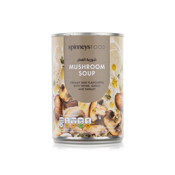 Spinneysfood Mushroom Soup 400g