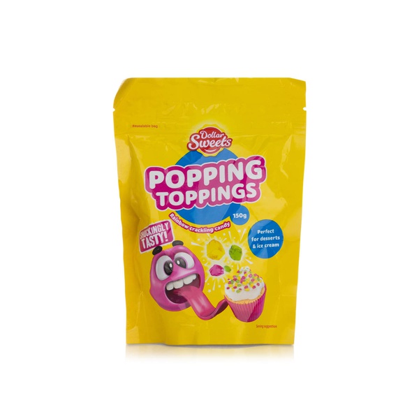 Dollar Sweets Popping Toppings Rainbow 150g