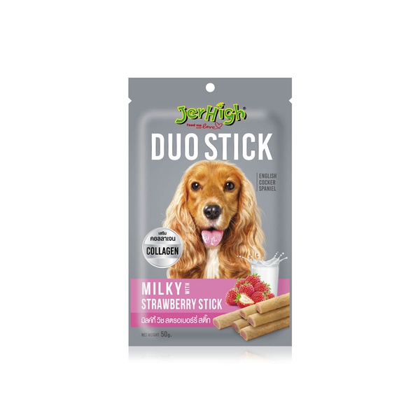 Jerhigh Milky with Strawberry Stick 50g