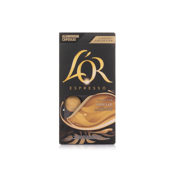 L'or Espresso Capsules Vanilla 10 Pack 52g