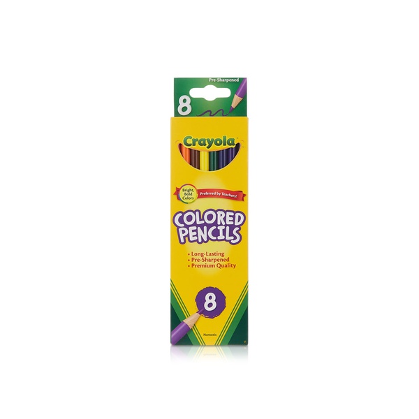 Crayola Coloured Long Pencils x 8