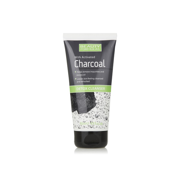 Beauty Formulas charcoal detox cleanser 150ml price in UAE | Spinneys ...