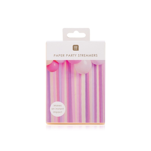 Talking Tables Rose Paper Party Streamers 7s