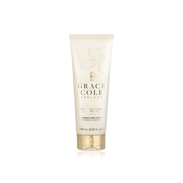 اشتري Grace Cole nectarine blossom & grapefruit body scrub 238ml في الامارات