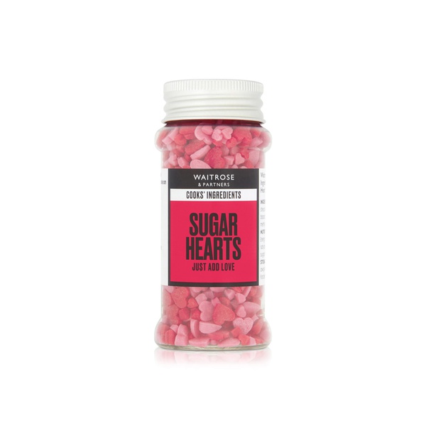 Waitrose Cooks' Ingredients Red & Pink Hearts 63g