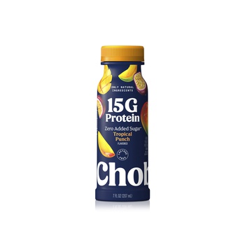 Chobani 15g Protein Tropical Punch Greek Yoghurt Drink  207ml