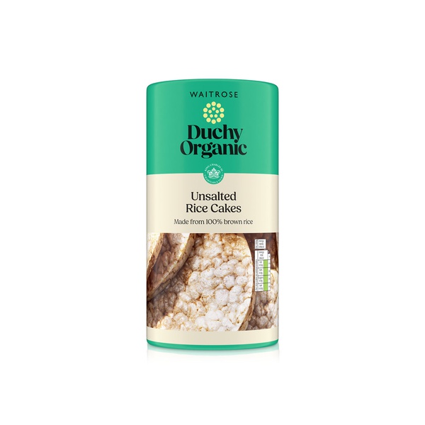 Waitrose Duchy Organic Unsalted Rice Cakes 100g
