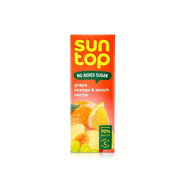 Suntop Grape, Orange & Peach Juice 180ml