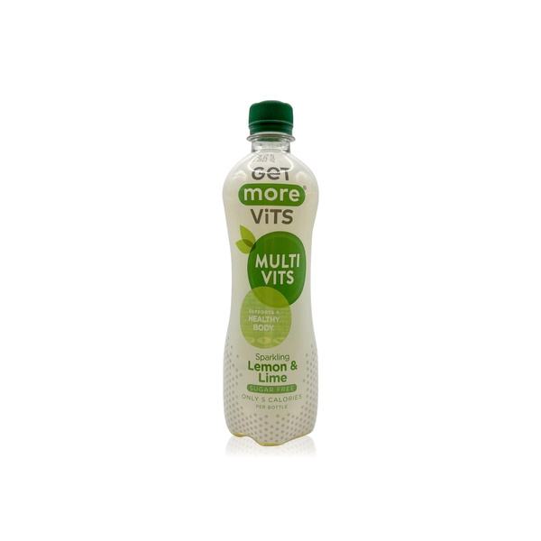 Get More Vits Multivitamins Sparkling Lemon and Lime 500ml